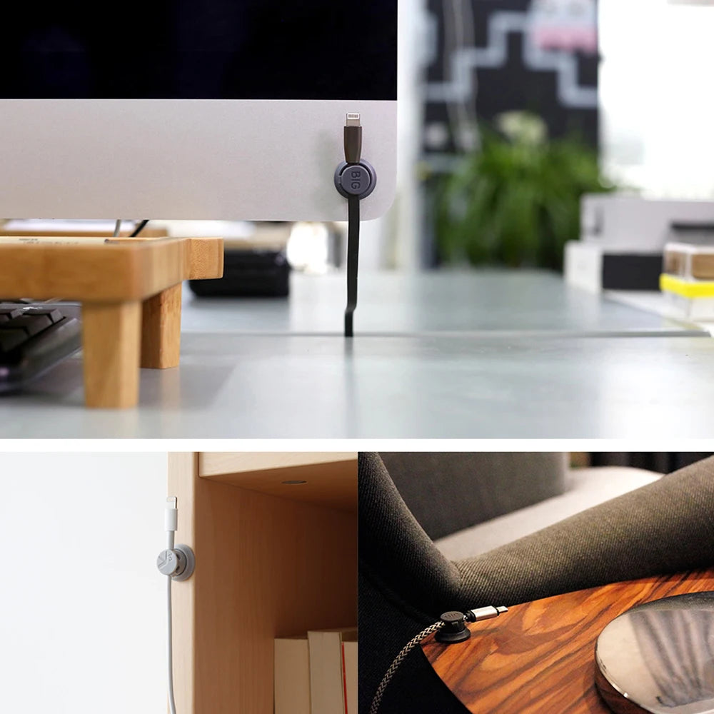 Organizator Magnetic de Cabluri pentru Birou
