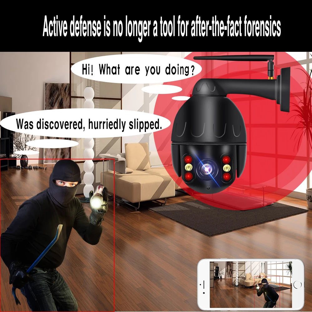 Cameră de Supraveghere 4K WiFi cu Auto-Tracking - imaginea 3