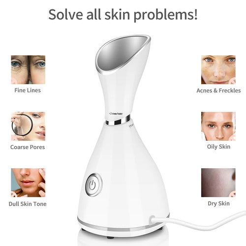Aparat de aburi facial portabil profesional