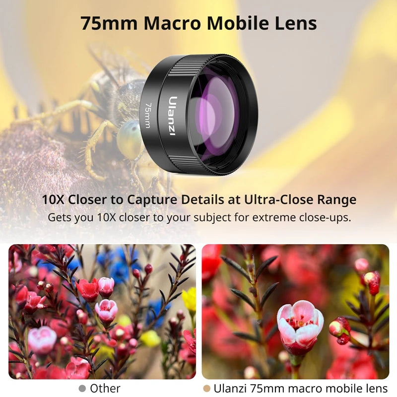 Set Lentile Foto pentru Telefon, Macro si Wide