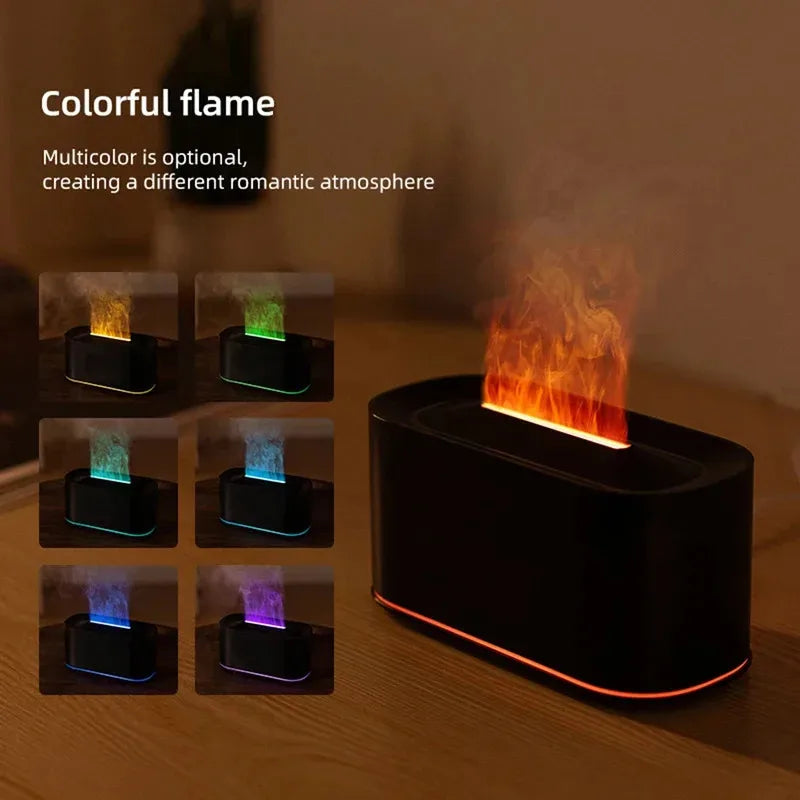 Difuzor Aromaterapie cu Flacără 3D - imaginea 2