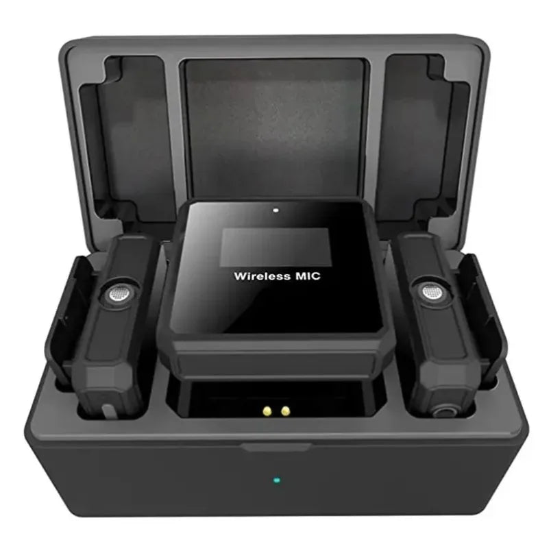Microfon Lavaliera Wireless, Set 2 Bucati