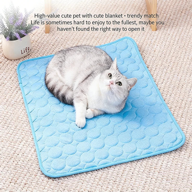 Covoraș Răcoritor Ice Silk pentru Animale - imaginea 2