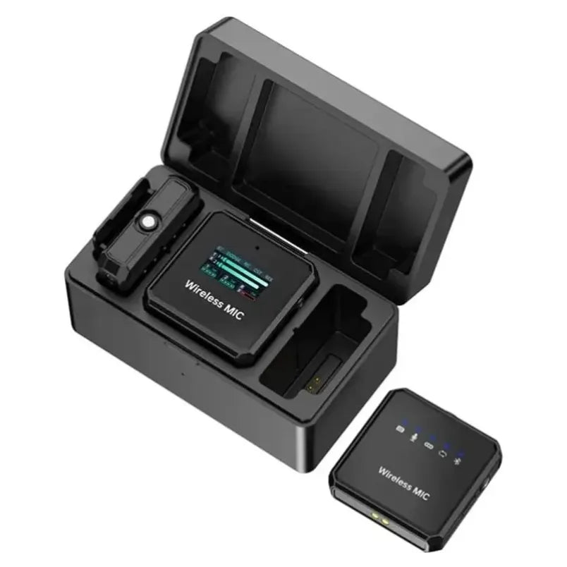Microfon Lavaliera Wireless, Set 2 Bucati