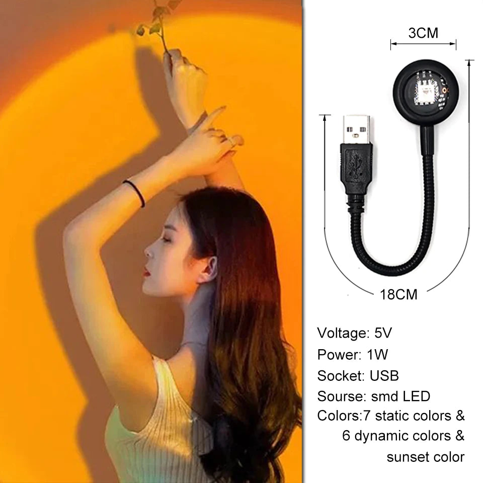 Lampa LED Rainbow Neon