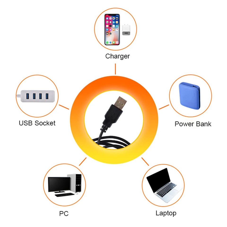 Lampa LED Rainbow Neon