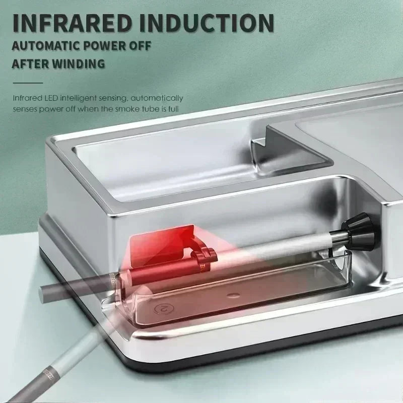 Mașină Electrică de Injectat Țigări 6.5/8mm, Infraroșu - imaginea 3