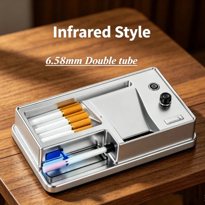 Mașină Electrică de Injectat Țigări 6.5/8mm, Infraroșu - imaginea 2