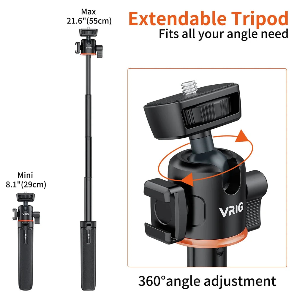 Selfie Stick cu Trepied si Telecomanda, Magnetic