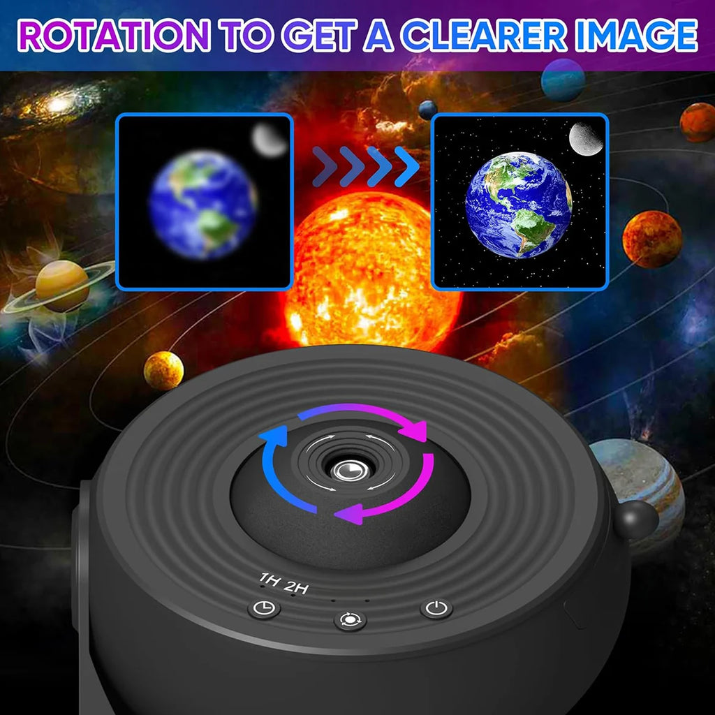 Proiector Galaxie 13-în-1 cu Lumină de Noapte - imaginea 4