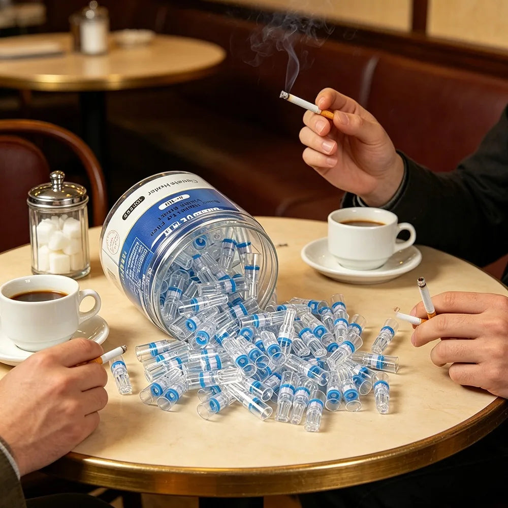 Set 100 Filtre Anti-Gudron de Unică Folosință - imaginea 2